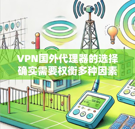 VPN国外代理器的选择确实需要权衡多种因素,包括功能、易用性、支持的设备数量、直播功能、多语言支持以及隐私保护等。以下是一些常见的VPN国外代理器推荐,帮助您选择最适合的工具 VPN国外代理器的选择确实需要权衡多种因素,包括功能、易用性、支持的设备数量、直播功能、多语言支持以及隐私保护等。以下是一些常见的VPN国外代理器推荐,帮助您选择最适合的工具